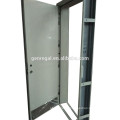steel frame door with wide frame